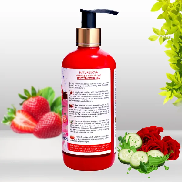 Glowing_&_Revitalizing_Body_Shower_Gel_(Strawberry,_Rose_And_Cucumber)_|_Vitamin_C_&_Vitamin_E_|_No_Paraben,_Soap_(300_Ml)