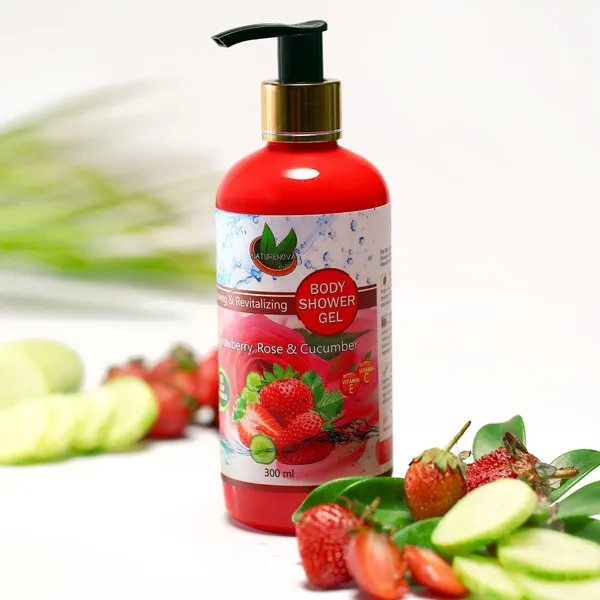 Glowing_&_Revitalizing_Body_Shower_Gel_(Strawberry,_Rose_And_Cucumber)_|_Vitamin_C_&_Vitamin_E_|_No_Paraben,_Soap_(300_Ml)