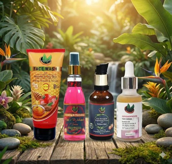 De-Tanface_Wash_(115_Ml),_Toner_(100_Ml)_,_Anti-Blemish_&_Brightening_Serum_For_Radiant_Skin_(50_Ml),_&_Retinol_&_Multipeptide_Face_Serum_(30_Ml)_Combo_Pack_Of_4_(4_Items_In_The_Set)