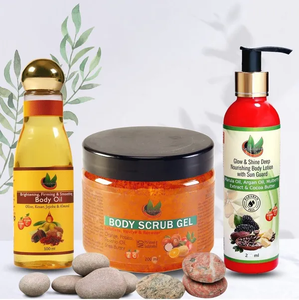 Body_Combo_Of_Scrub_Gel_(200_Ml),_Body_Oil_(100_Ml)_And_Body_Lotion_(200_Ml)_Combo_Pack_Of_3_(3_Items_In_The_Set)
