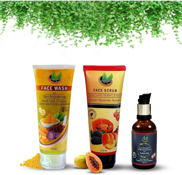Skin_Brightening_Face_Wash_(115_Ml),_Face_Scrub_(115_Ml)_&_Face_Serum_(50_Ml)_Combo_Pack_Of_3_(3_Items_In_The_Set)