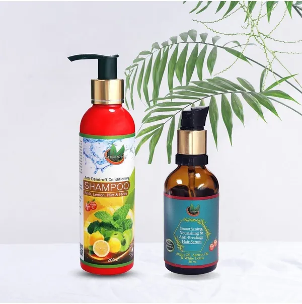 Anti_Dandruff_Shampoo_(200_Ml)_&_Hair_Serum_(50_Ml)_Combo_Pack_Of_2_(2_Items_In_The_Set)