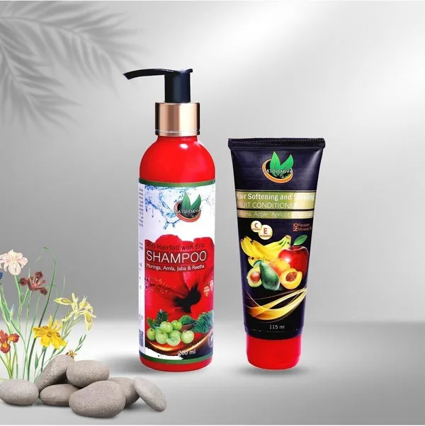 Anti-Hairfall_Shampoo_(200_Ml)_&_Fruit_Conditioner_(115_Ml)_Combo_Pack_Of_2_(2_Items_In_The_Set)
