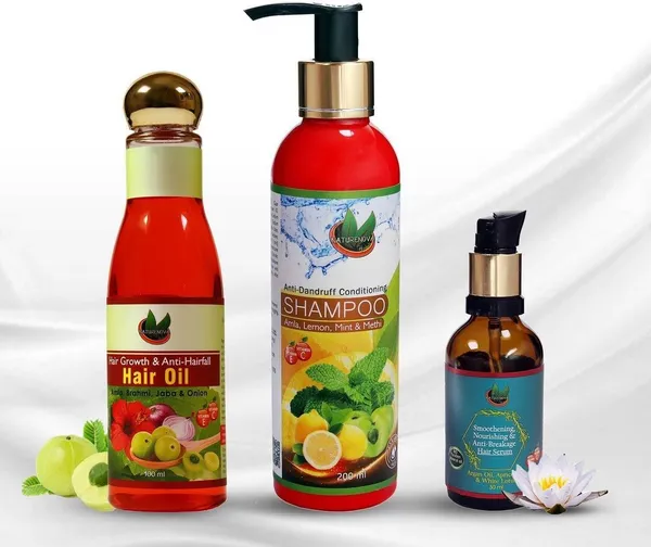 Anti_Dandruff_Shampoo_(200_Ml),Hair_Oil_(100_Ml)_&_Hair_Serum_(50_Ml)_Combo_Pack_Of_3_(3_Items_In_The_Set)