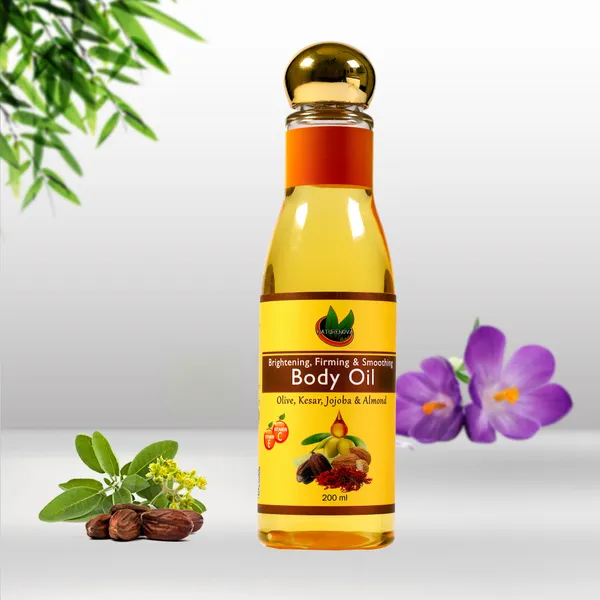 Brightening,_Firming_&_Smoothing_Body_Oil_(Olive,_Kesar,_Almond_And_Jojoba)_|_Vitamin_C_&_Vitamin_E_(200_Ml)