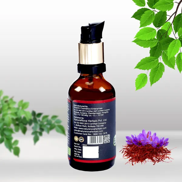 Anti-Blemish_&_Brightening_Serum_For_Radiant_Skin_(Tea_Tree_Oil,_Grape_Seed_Oil_And_Saffron)_|_Vitamin_C_&_Vitamin_E_|_No_Paraben,_Mineral_Oil_(50_Ml)