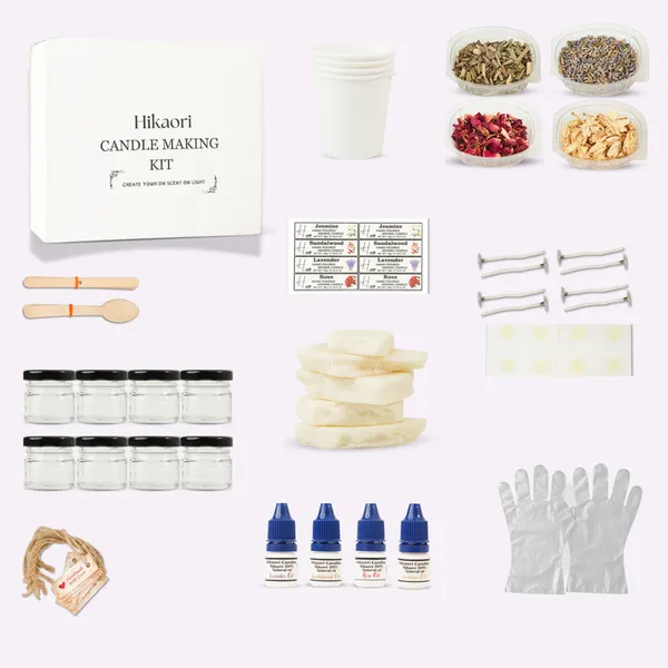 Candle_Making_Kit_For_Begginers_|_Soy_Wax_|_Glass_Jars_|_Rose,_Lavender,_Jasmine,_Sandalwood_Fragrance_Oils_|_Wick_Holder_|_Scented_Kit_&_More_(Regular_Kit)