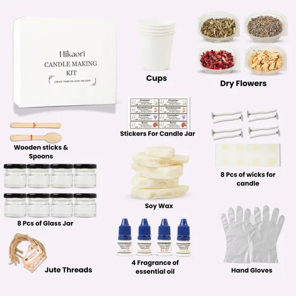 Candle_Making_Kit_For_Begginers_|_Soy_Wax_|_Glass_Jars_|_Rose,_Lavender,_Jasmine,_Sandalwood_Fragrance_Oils_|_Wick_Holder_|_Scented_Kit_&_More_(Regular_Kit)