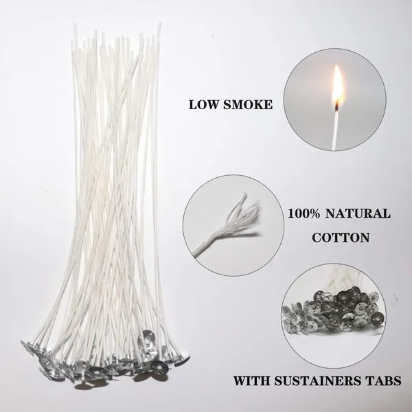 3_Inch_Pre-Waxed_Cotton_Wicks_With_Wick_Sticker_And_Is_Eco-Friendly_Cotton_Wick_For_Diy_Crafting_Candles_Pack_Of_100_Wicks_And_Wick_Sticker