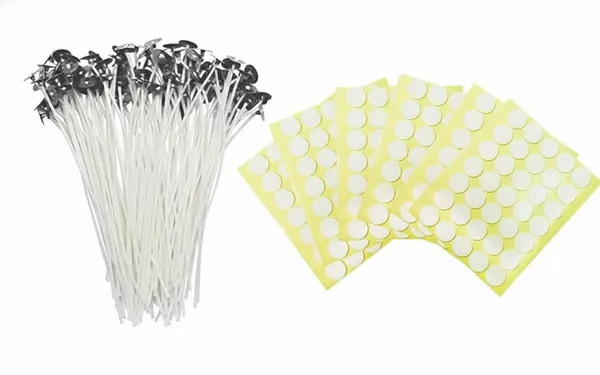 3_Inch_Pre-Waxed_Cotton_Wicks_With_Wick_Sticker_And_Is_Eco-Friendly_Cotton_Wick_For_Diy_Crafting_Candles_Pack_Of_100_Wicks_And_Wick_Sticker