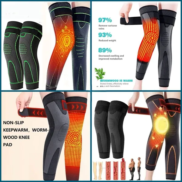 Black_Premium_Quality_Rubber_And_Plastic_2_Pc_Kneepad_Elastic_Bandage