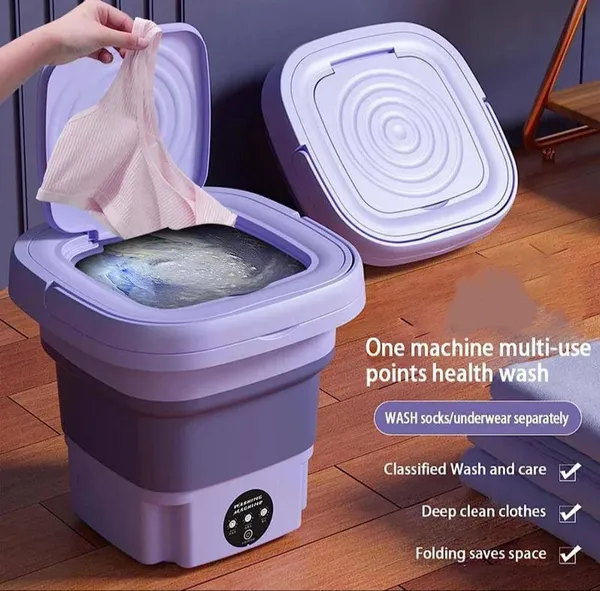 Purple_Premium_Quality_Plastics_9_Ltr_Foldable_Washing_Machine