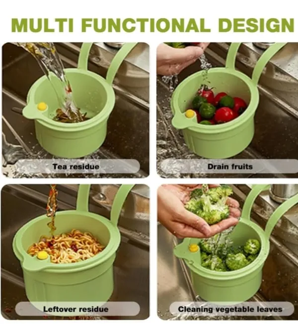 Green_Premium_Quality_Plastic_New_Sink_Strainer_For_Kitchen