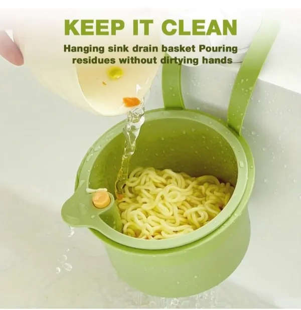 Green_Premium_Quality_Plastic_New_Sink_Strainer_For_Kitchen