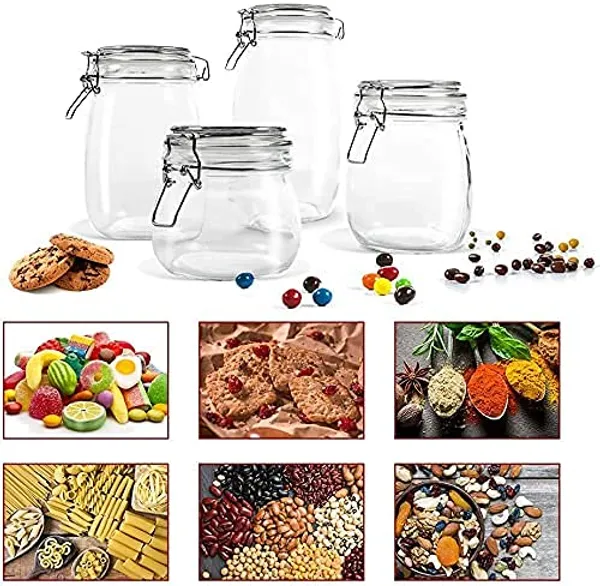 Transparent_Sealed_Glass_Jar_Food_Storage_Container_With_Buckled_Airtight_Lid_Transparent_Glass_Kitchen_Counter_Storage_Jar_1000Ml_For_Cereals_Snacks_Sugar_Coffee_Tea_Dry_Fruits_(1_Circular)