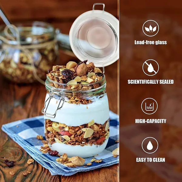 Transparent_Sealed_Glass_Jar_Food_Storage_Container_With_Buckled_Airtight_Lid_Transparent_Glass_Kitchen_Counter_Storage_Jar_1000Ml_For_Cereals_Snacks_Sugar_Coffee_Tea_Dry_Fruits_(2_Circular)