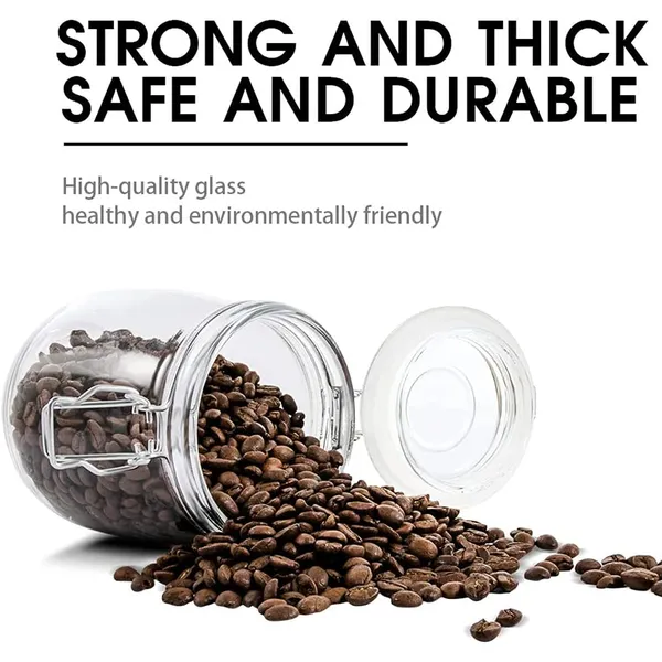 Transparent_Sealed_Glass_Jar_Food_Storage_Container_With_Buckled_Airtight_Lid_Transparent_Glass_Kitchen_Counter_Storage_Jar_1000Ml_For_Cereals_Snacks_Sugar_Coffee_Tea_Dry_Fruits_(2_Circular)