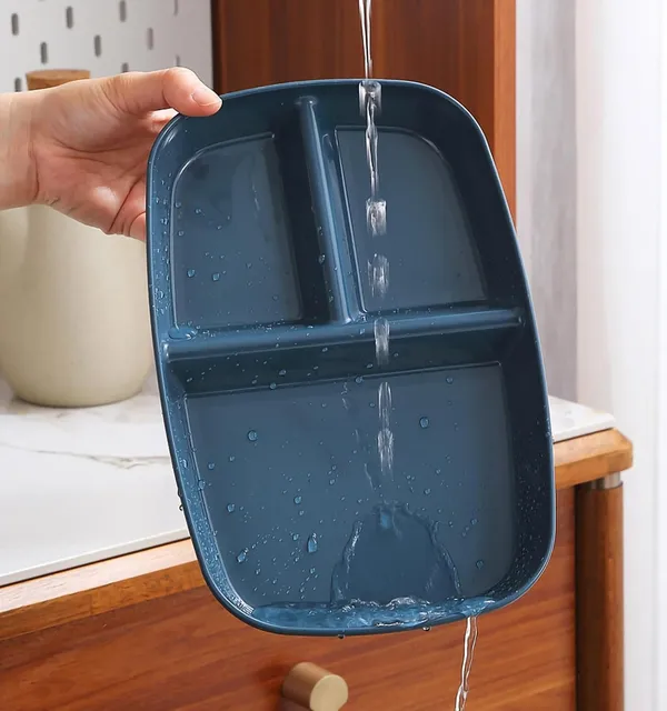 Dark_Blue_Unbreakable_&_Reusable_&_Eco_Friendly_Dinner_Dishes_For_Sushi_Side_Dish_Fruit_Appetizer_Cake_Rice_Ice_Cream_Dishwasher_&_Microwave_Safe_(Pack_Of_2)