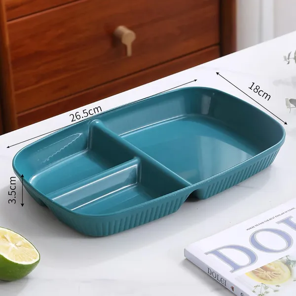 Dark_Green_Unbreakable_&_Reusable_&_Eco_Friendly_Dinner_Dishes_For_Sushi_Side_Dish_Fruit_Appetizer_Cake_Rice_Ice_Cream_Dishwasher_&_Microwave_Safe_(Pack_Of_2)