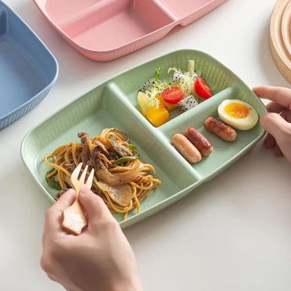 Nordic_Green_Unbreakable_&_Reusable_&_Eco_Friendly_Dinner_Dishes_For_Sushi_Side_Dish_Fruit_Appetizer_Cake_Rice_Ice_Cream_Dishwasher_&_Microwave_Safe_(Pack_Of_2)