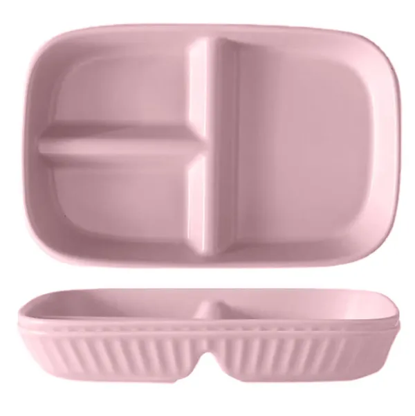 Pink_Unbreakable_&_Reusable_&_Eco_Friendly_Dinner_Dishes_For_Sushi_Side_Dish_Fruit_Appetizer_Cake_Rice_Ice_Cream_Dishwasher_&_Microwave_Safe_(Pack_Of_2)