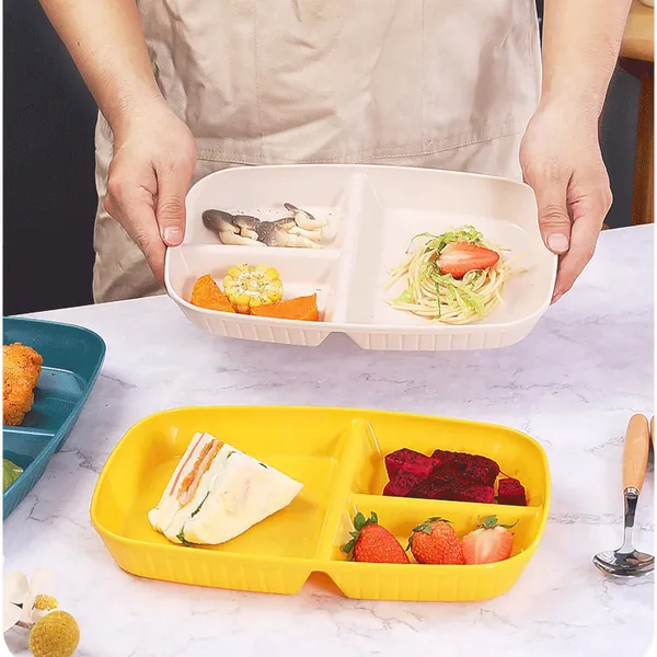 Yellow_Unbreakable_&_Reusable_&_Eco_Friendly_Dinner_Dishes_For_Sushi_Side_Dish_Fruit_Appetizer_Cake_Rice_Ice_Cream_Dishwasher_&_Microwave_Safe_(_Pack_Of_2)
