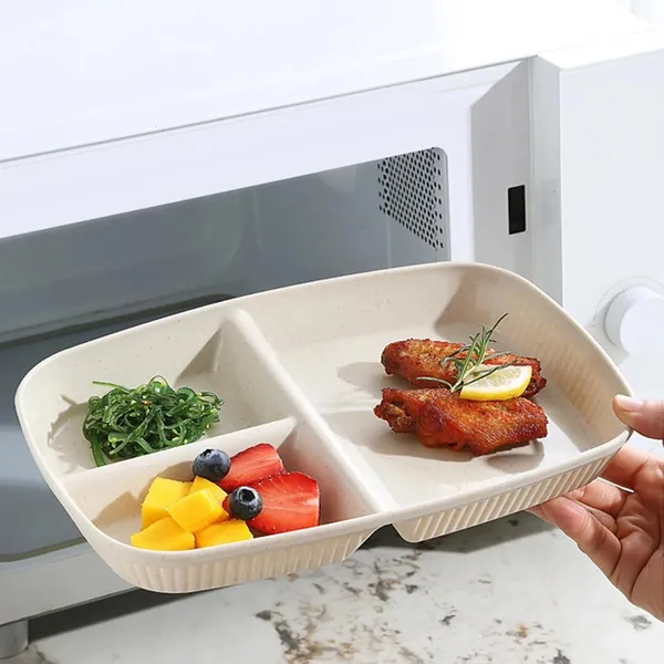 Multicolor_Unbreakable_&_Reusable_&_Eco_Friendly_Dinner_Dishes_For_Sushi_Side_Dish_Fruit_Appetizer_Cake_Rice_Ice_Cream_Dishwasher_&_Microwave_Safe_(Pack_Of_2)