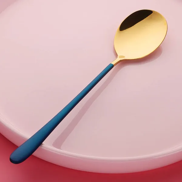 Multicolor_8_Inch_Stainless_Steel_Round_Head_Soup_Spoons_Modern_Thick_Long_Handle_Sus304_Korean_Spoon_Dinner_Metal_Spoons_For_Soup_Grain_Dessert_Milk_Tea_Coffee_(_Pack_Of_3_)