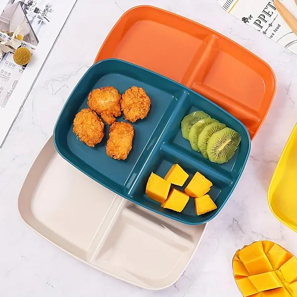 Dark_Green_Unbreakable_&_Reusable_&_Eco_Friendly_Dinner_Dishes_For_Sushi_Side_Dish_Fruit_Appetizer_Cake_Rice_Ice_Cream_Dishwasher_&_Microwave_Safe_(Pack_Of_4)