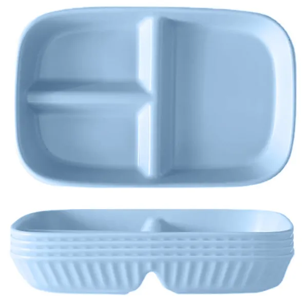 Nordic_Blue_Unbreakable_&_Reusable_&_Eco_Friendly_Dinner_Dishes_For_Sushi_Side_Dish_Fruit_Appetizer_Cake_Rice_Ice_Cream_Dishwasher_&_Microwave_Safe_(Pack_Of_4)