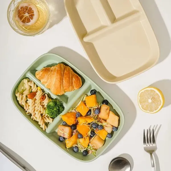 Nordic_Green_Unbreakable_&_Reusable_&_Eco_Friendly_Dinner_Dishes_For_Sushi_Side_Dish_Fruit_Appetizer_Cake_Rice_Ice_Cream_Dishwasher_&_Microwave_Safe_(Pack_Of_4)