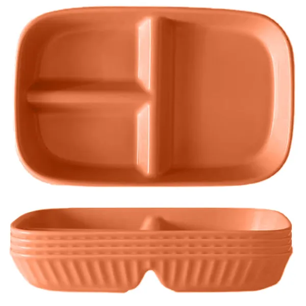 Orange_Unbreakable_&_Reusable_&_Eco_Friendly_Dinner_Dishes_For_Sushi_Side_Dish_Fruit_Appetizer_Cake_Rice_Ice_Cream_Dishwasher_&_Microwave_Safe_(Pack_Of_4)