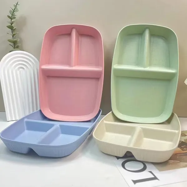 Pink_Unbreakable_&_Reusable_&_Eco_Friendly_Dinner_Dishes_For_Sushi_Side_Dish_Fruit_Appetizer_Cake_Rice_Ice_Cream_Dishwasher_&_Microwave_Safe_(Pack_Of_4)