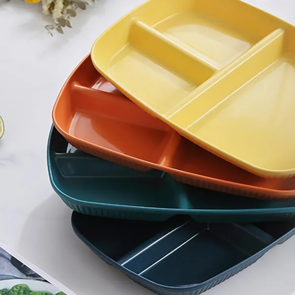 Yellow_Unbreakable_&_Reusable_&_Eco_Friendly_Dinner_Dishes_For_Sushi_Side_Dish_Fruit_Appetizer_Cake_Rice_Ice_Cream_Dishwasher_&_Microwave_Safe_(_Pack_Of_4)