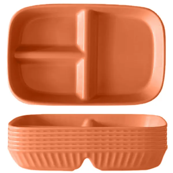 Orange_Unbreakable_&_Reusable_&_Eco_Friendly_Dinner_Dishes_For_Sushi_Side_Dish_Fruit_Appetizer_Cake_Rice_Ice_Cream_Dishwasher_&_Microwave_Safe_(Pack_Of_6)