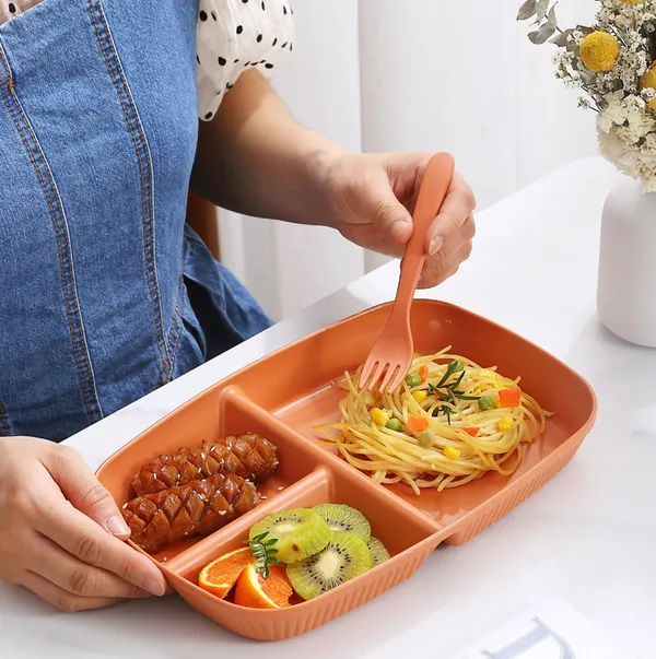 Orange_Unbreakable_&_Reusable_&_Eco_Friendly_Dinner_Dishes_For_Sushi_Side_Dish_Fruit_Appetizer_Cake_Rice_Ice_Cream_Dishwasher_&_Microwave_Safe_(Pack_Of_6)