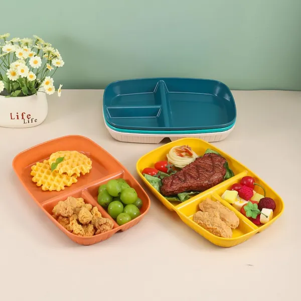 Yellow_Unbreakable_&_Reusable_&_Eco_Friendly_Dinner_Dishes_For_Sushi_Side_Dish_Fruit_Appetizer_Cake_Rice_Ice_Cream_Dishwasher_&_Microwave_Safe_(Pack_Of_6)
