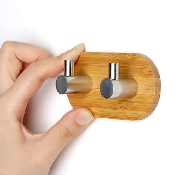 Wooden_Self_Adhesive_Wall_Hooks_For_Bathroom_Kitchen_Home_With_Bamboo_Wooden_Base_&_Heavy_Duty_Stainless_Steel_Double_Hook_Waterproof_Towel_Hanger_For_Door_Bedroom_Cabinet_Keys_Bags_Clothes_(1)
