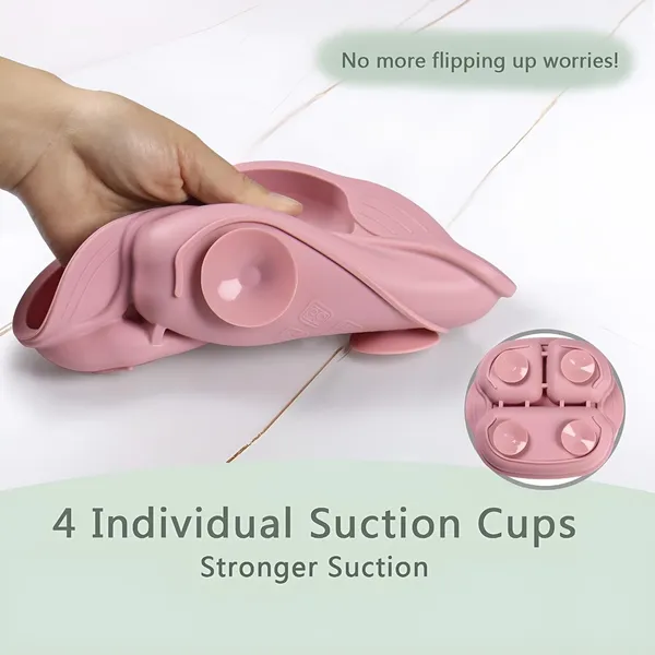 Pink_Unbreakable_Silicone_Dish_For_Baby_Feeding_Divided_Plates_With_3_Strong_Suction_Cups_Dishwasher_&_Microwave_Oven_Safe_Bpa_Free_Non-Slip_Base_Babies