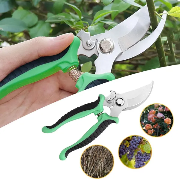 Green_Garden_Shears_Pruning_Clippers_Bypass_Pruner_Heavy_Duty_For_Gardening_Hedge_Trimming_Gardening_Hedge_Plant_Cutting_Flower_Scissors_Fruits_Picking