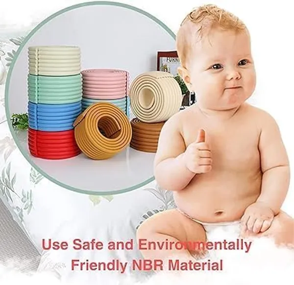 Cream_Dense_Furniture_Table_Wall_Edge_Protectors_Foam_Baby_Safety_Bumper_Guard_Protector_Table_Protection_Strip_6.5_Ft_Long_8_Cm_Wide