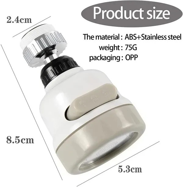 White_360_Degree_Rotatable_Kitchen_Faucet_Aerator_Head_Sink_Tap_Sprayer_With_Water_Modes_Water_Saving_Easy_Installation_Faucet_For_Home_Kitchen_Wash_Basin_(Faucet-Head-B)