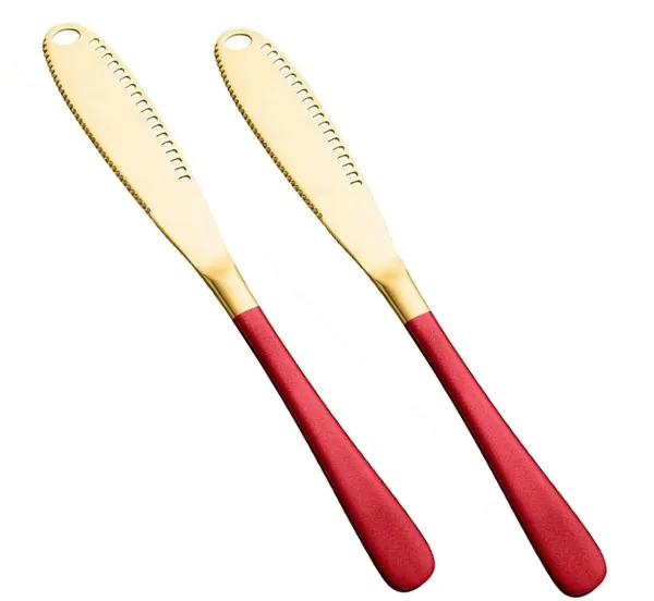 Red_Butter_Knife_Stainless_Steel_Butter_Spreader_Knife_Multifunctional_For_Cold_Butter_Spreader_With_Serrated_Edge_Butter_Knife_With_Hole_(_Pack_Of_2)