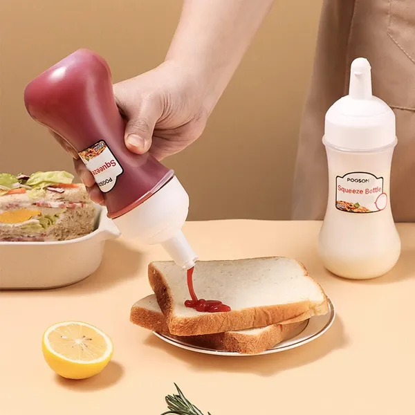 Transparent_Plastic_Porous_Squeeze_Squirt_Bottle_Flexible_Dispenser_Wide_Mouth_Container_Bottle_With_Attached_Cap_Sauce_Bottle_For_Ketchup_Oil_Salad_Dressing_Transparent_280Ml_(Pack_Of_3)