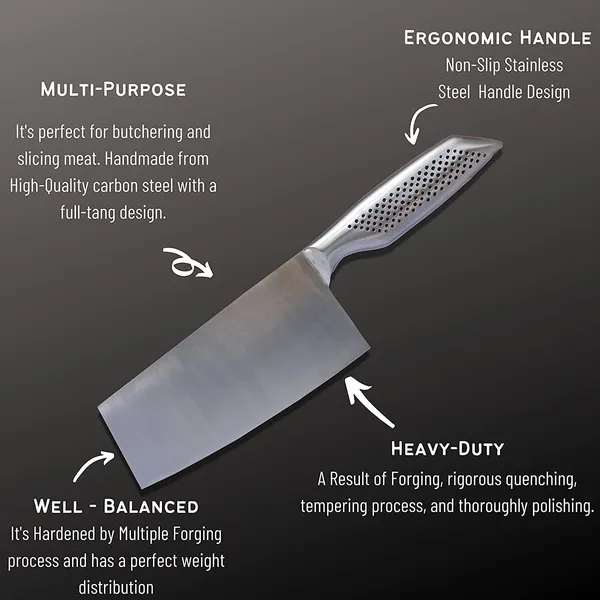 Silver_Stainless_Steel_Paring_Fruit_Knife_Utility_Knife_Japanese_Chef_Knife_Butcher_Chopper_Meat_Cleaver_Heavy_Duty_Blade_Use_For_Cutting_Meat_Vegetable_Fruit_(Small_&_Big)_Pack_Fo_2