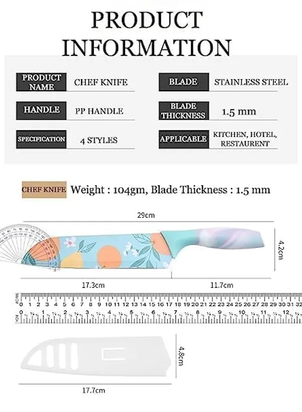 Red_Stainless_Steel_Kitchen_Knife_Set_Chef'S_Knife_Santoku_Knife_Non-Slip_Handle_With_Blade_Cover_Chef'S_Knife_Set_Premium_Stainless_Steel_Knives