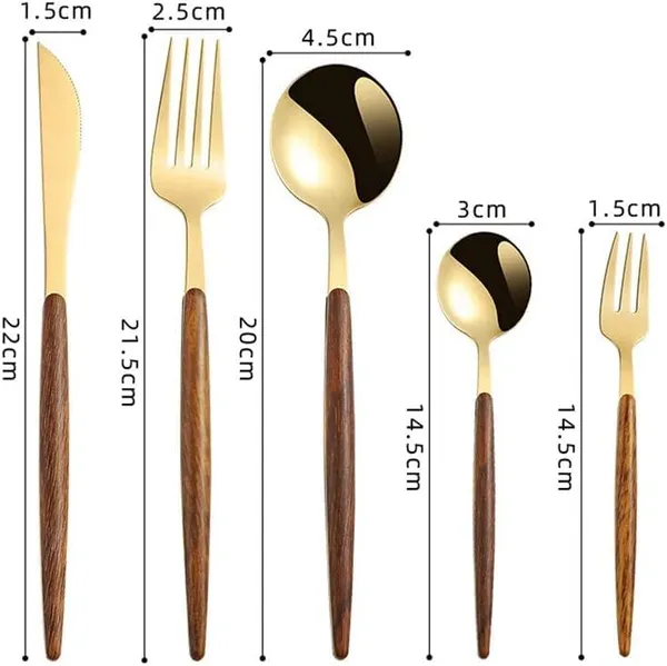 Silver_Stainless_Steel_Cutlery_Set_With_Wooden_Handles_5-Piece_Flatware_Set_Spoons_Forks_And_Knife_(_Pack_Of_15)
