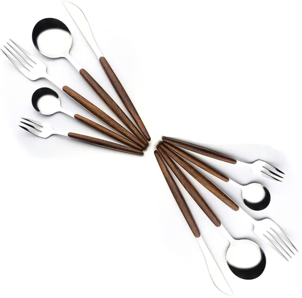 Gold_Stainless_Steel_Cutlery_Set_With_Wooden_Handles_5-Piece_Flatware_Set_Spoons_Forks_And_Knife_(_Pack_Of_10)