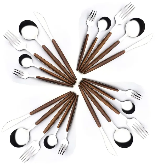Gold_Stainless_Steel_Cutlery_Set_With_Wooden_Handles_5-Piece_Flatware_Set_Spoons_Forks_And_Knife_(Pack_Of_20)