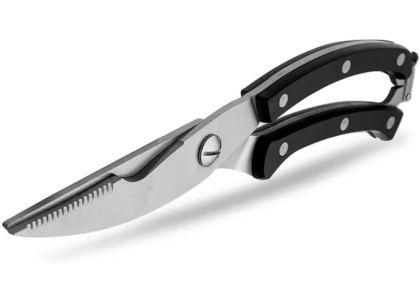 Black_Stainless_Steel_Kitchen_Vegetable_Scissor_Heavy_Duty_Multipurpose_Ultra_Sharp_Poultry_Shears_For_Meat_Chicken_Bone_Fish_Seafood_Bbq_Handle_With_Safety_Lock_&_Spring_Loaded